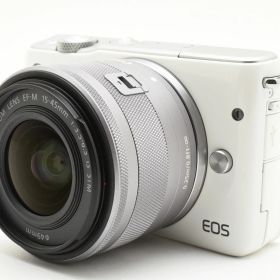 【中古】Canon キヤノン EOS M10 EF-M15-45 IS STM レンズキット ホワイト