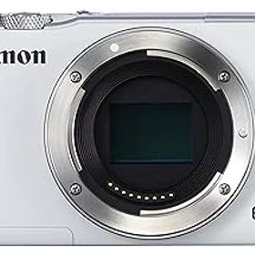 【中古】【39shop】Canon★ミラーレス一眼カメラ EOS M10 ボディホワイト EOSM10WH-BODY（良い）