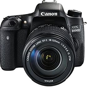 【中古】Canon デジタル一眼レフカメラ EOS 8000D レンズキット EF-S18-135mm F3.5-5.6 IS STM 付属 EOS8000D18135ISSTMLK