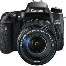 【中古】 Canon デジタル一眼レフカメラ EOS 8000D レンズキット EF-S18-135mm F3.5-5.6 IS STM 付属 EOS8000D18135ISSTMLK