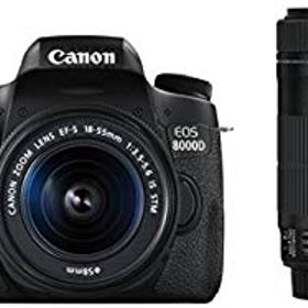 【中古】Canon デジタル一眼レフカメラ EOS 8000D ダブルズームキット EF-S18-55mm/EF-S55-250mm 付属 EOS8000D-WKIT