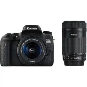 【中古】 キヤノン Canon デジタル一眼レフカメラ EOS 8000D ダブルズームキット EF-S18-55mm/EF-S55-250mm 付属 当店保証30日間 人気 一眼レフ デジタル一眼 中古 カメラ