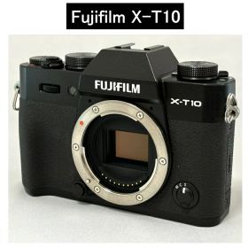 【中古】FUJIFILM X-T10 ボディ ブラック 黒 ミラーレス一眼