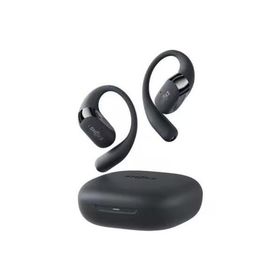 【長期保証付】Shokz(AfterShokz)(ショックス(アフターショックス)) OpenFit 2 ブラック オープンイヤー型完全ワイヤレスイヤホン イヤーフック IP55 USB-C SKZ-