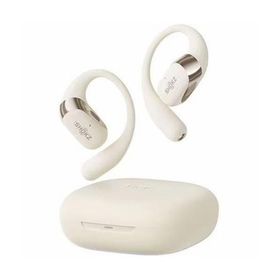 【長期保証付】Shokz(AfterShokz)(ショックス(アフターショックス)) OpenFit 2 ベージュ オープンイヤー型完全ワイヤレスイヤホン イヤーフック IP55 USB-C SKZ-