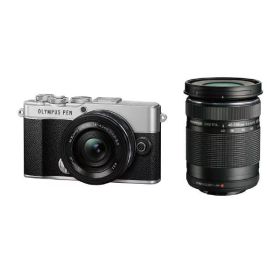 オリンパス OMデジタルソリューションズ デジタル一眼カメラ・EZダブルズームキット OLYMPUS PEN E-P7WZKSLV シルバー EP7WZKSLV (納期目安1-2週間)