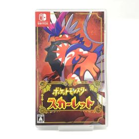 □任天堂 Nintendo Switchソフト ポケットモンスター スカーレット -Switch 開封品
