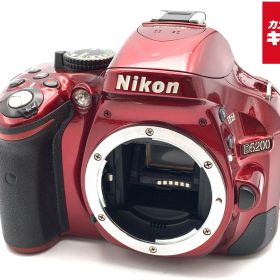 【中古】 【並品】 ニコン D5200 ボディ レッド 【デジタル一眼レフ】