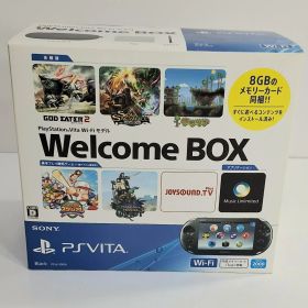 【中古】 PlayStation Vita PCH-2000 ZA11 Wi-Fiモデル Welcome BOX ブラック_※発送元：北海道_637