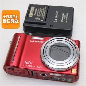 美品 DMC-TZ7 レッド 即日発送 Panasonic LUMIX デジカメ 本体 あすつく 土日祝発送OK