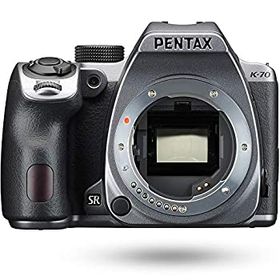 【中古】「非常に良い」PENTAX K-70 ボディ シルバー デジタル一眼レフカメラ 超高感度 2424万画素APS-C センサー アウトドアに最適 全天候型 一眼レフ 4.5段ボディ内手