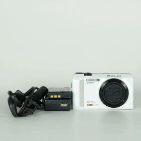 [難あり品] CASIO EXILIM EX-ZR200 ホワイト | コンパクトデジタルカメラ