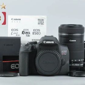 【中古】Canon キヤノン EOS Kiss X10i ダブルズームキット シャッター回数僅少