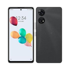 あんしんファミリースマホ A303ZT[128GB] SoftBank ブラック【…
