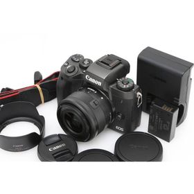 【全額返金保証】良品｜キヤノン EOS M5 EF-M15-45 IS STM レンズキット CA01-D935-3U2A