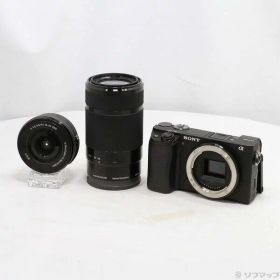 【中古】SONY(ソニー) α6400 ILCE-6400Y ダブルズームレンズキット ブラック 【262-ud】