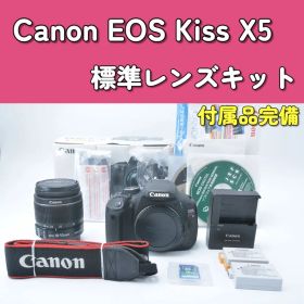 Canon EOS Kiss X5 レンズキット 一眼レフカメラ DSLR 美品