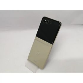 【中古】MOTOROLA 国内版 【SIMフリー】 motorola razr 50 サンドクリーム 12GB 512GB【川越クレアモール】保証期間1ヶ月【ランクB】