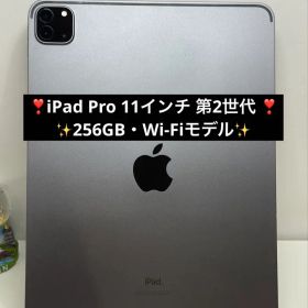 ✅美品❣️iPad Pro 11インチ 256GB 第2世代 Wi-Fiモデル✨