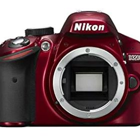 【中古】Nikon デジタル一眼レフカメラ D3200 ボディー レッド D3200RD