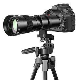 望遠レンズ420-800mm f 8.3 対応ニコンF-mount マニュアルズーム望遠レンズ + T-マウント対応ニコンD5500 D3300 D3200 D5300 D75 D7200 D3400