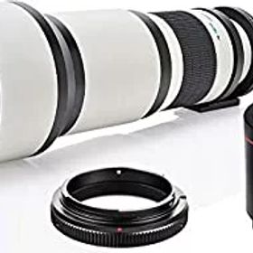 【中古-非常に良い】 長距離650mm-2600mm f/8 望遠ズームレンズ Nikon DF D3100 D3200 D3300 D5000 D5100 D5200 D5300 D5500 D7000 D7100 D7200 D300s