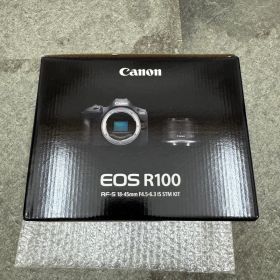 【通電のみ】Canon EOS R100 RF-S 18-45mm レンズキット