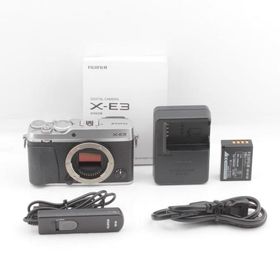 富士フイルム(FUJIFILM) ミラーレス一眼カメラ X-E3シルバー X-E3-S