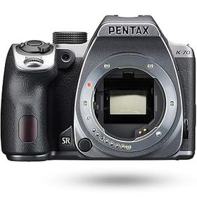 【中古】［非常に良い］PENTAX K-70 ボディ シルバー デジタル一眼レフカメラ 超高感度 2424万画素APS-C センサー アウトドアに最適 全天候型 一眼レフ 4.5段ボディ内手