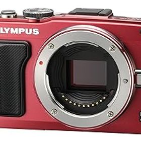 【中古】OLYMPUS ミラーレス一眼 PEN Lite E-PL6 ボディ レッド E-PL6 BODY RED