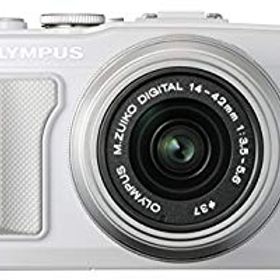 【中古】OLYMPUS ミラーレス一眼 PEN Lite E-PL6 レンズキット ホワイト E-PL6 LKIT WHT khxv5rg