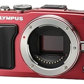 【中古】OLYMPUS ミラーレス一眼 PEN Lite E-PL6 ボディ レッド E-PL6 BODY RED