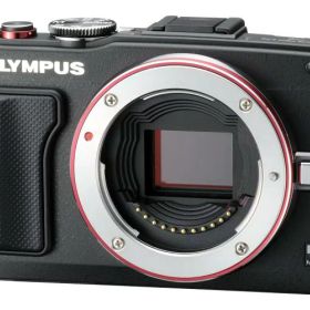 【中古】OLYMPUS ミラーレス一眼 PEN Lite E-PL6 ボディ ブラック E-PL6 BODY BLK