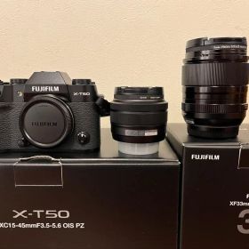 【セットでお得！】FUJIFILM X-T50 ボディ ＋ レンズ2本