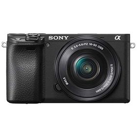 【中古】「ほぼ新品」SONY(ソニー) APS-C ミラーレス一眼カメラ α6400 パワーズームレンズキット(同梱レンズ:SELP1650) ブラック ILCE-6400L B