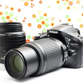 【スマホ転送】Nikon D5200 ダブルズームキット☆安心の動作快調✨
