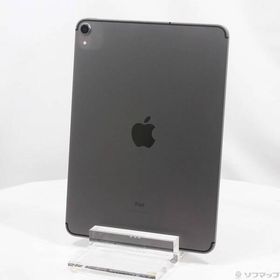 〔中古〕Apple(アップル) iPad Pro 11インチ 64GB スペースグレイ MU0M2J／A SoftBank〔258-ud〕