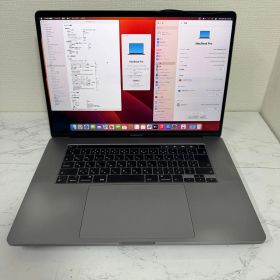 【良品】【簡易動作確認品・保証範囲限定】MacBook Pro 16インチ 2019 / Core i7 / 32GB / 512GB
