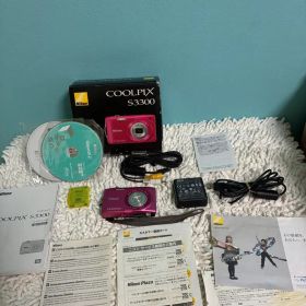 Nikon COOLPIX S3300 ピンク 箱付 動作品