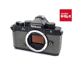 【中古】 【美品】 ニコン Zf ボディ ブラック プレミアムエクステリア張替済み ストーングレー