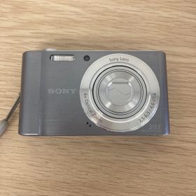●【通電動作未確認】SONY ソニー Cyber-shot DSC-W810 コンパクトデジタルカメラ シルバー 光学6倍 バッテリー・SDカード・ストラップ付き【カメラ3】【2】