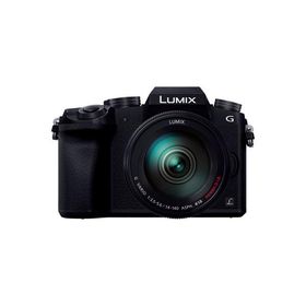 パナソニック ミラーレス一眼カメラ ルミックス G7 レンズキット 高倍率ズームレンズ付属 1600万画素 ブラック DMC-G7H-K