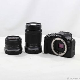 〔中古〕Canon(キヤノン) EOS R100 ダブルズームキット〔348-ud〕