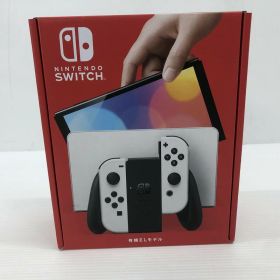 【未使用品】 Nintendo Switch 有機ELモデルJoy-Con(L)/(R) ホワイト 034-260914-ns-27-tei カラー：ホワイト 万代Net店