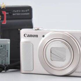 【中古】Canon キヤノン PowerShot SX620 HS ホワイト コンパクトデジタルカメラ