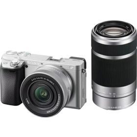 【長期保証付】ソニー(SONY) α6400 ILCE-6400XS シルバー ダブルズームレンズキット ミラーレス一眼デジタルカメラ