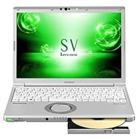 【中古】「非常に良い」パナソニック 12.1型ノートPC Let's note レッツノート SV シルバー CF-SV7LDGQR [・Win10 Pro・Core i5]