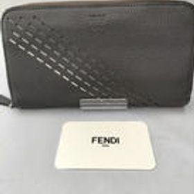 カーフスキン ラウンドファスナー長財布 7M0210-A9ZF FENDI