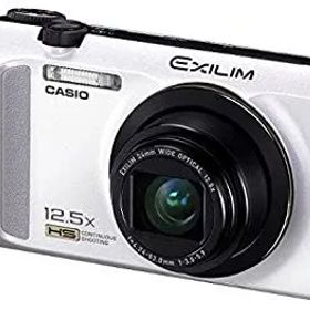 【中古】「非常に良い」CASIO デジタルカメラ EXILIM EX-ZR200 ホワイト EX-ZR200WE