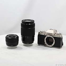 FUJIFILM X-T100 ダブルズームレンズキット シャンパンゴールド